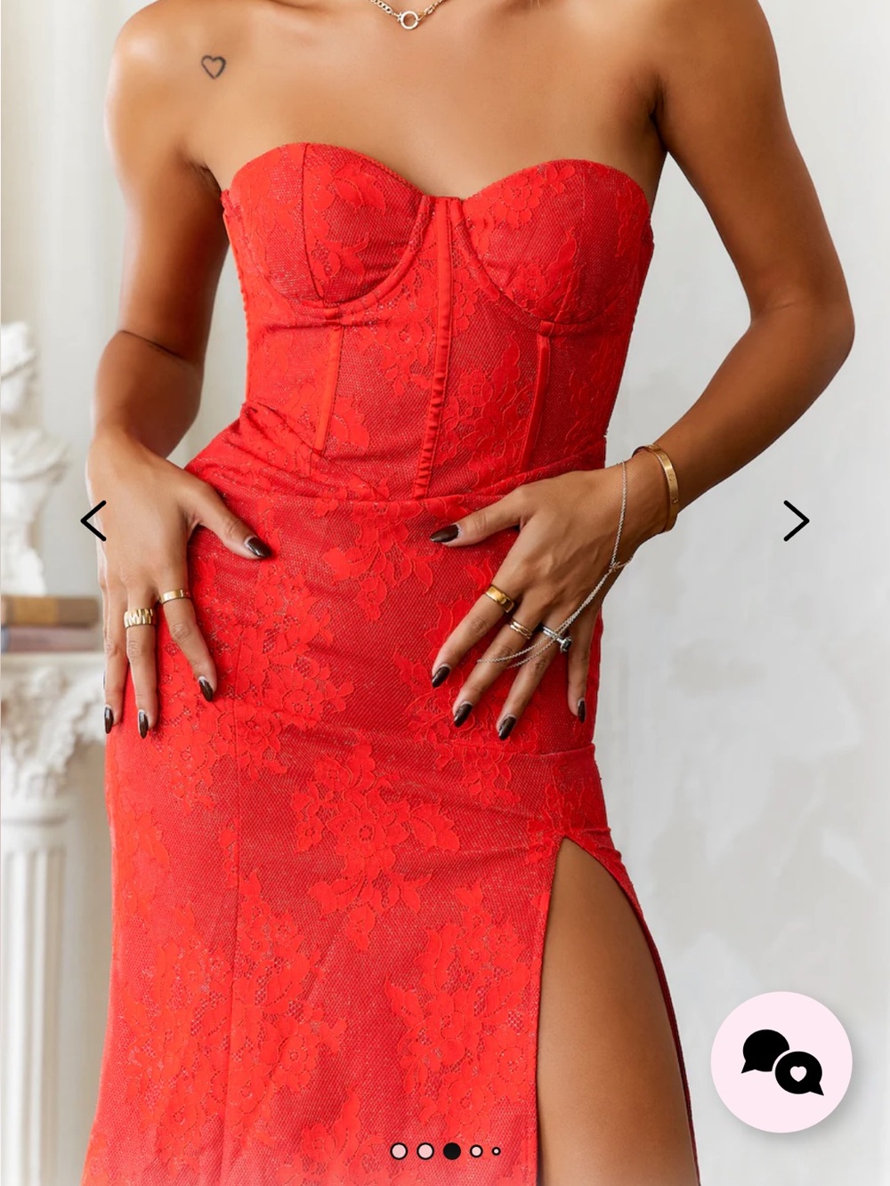 Dear Emilia Hello Molly Amazing The Crowd Maxi Dress
